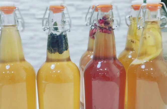 Kombucha segunda fermentación