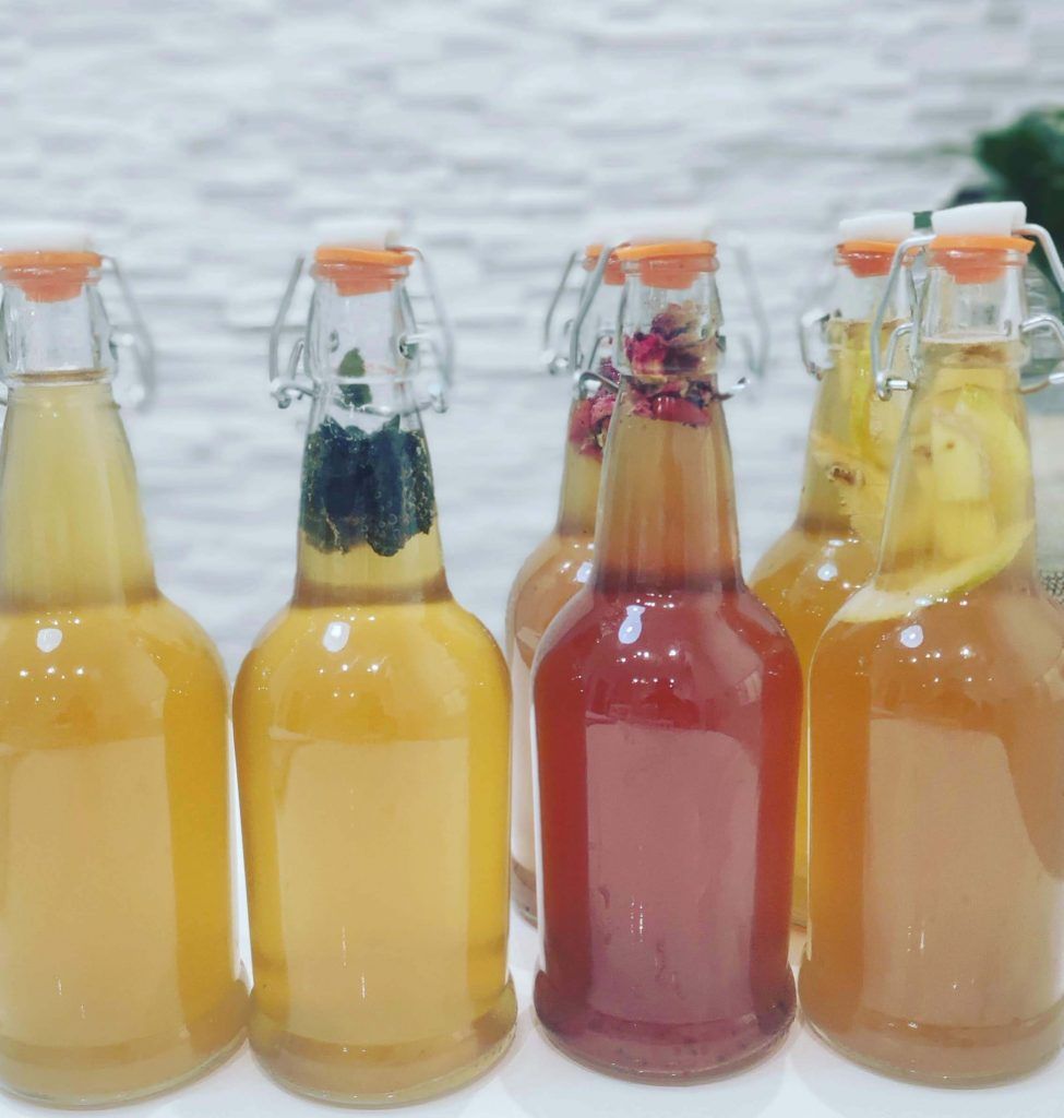 Kombucha segunda fermentación