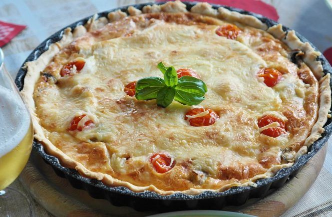 quiche vegetariana